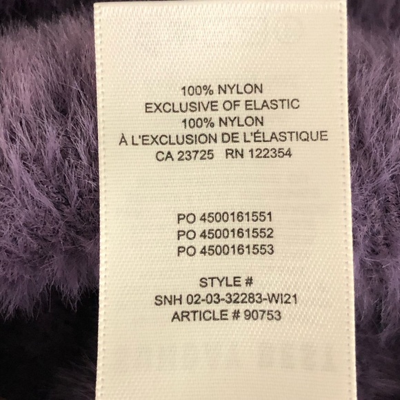 Sunday best purple eyelash crewneck pullover kitten sweater - Picture 12 of 12